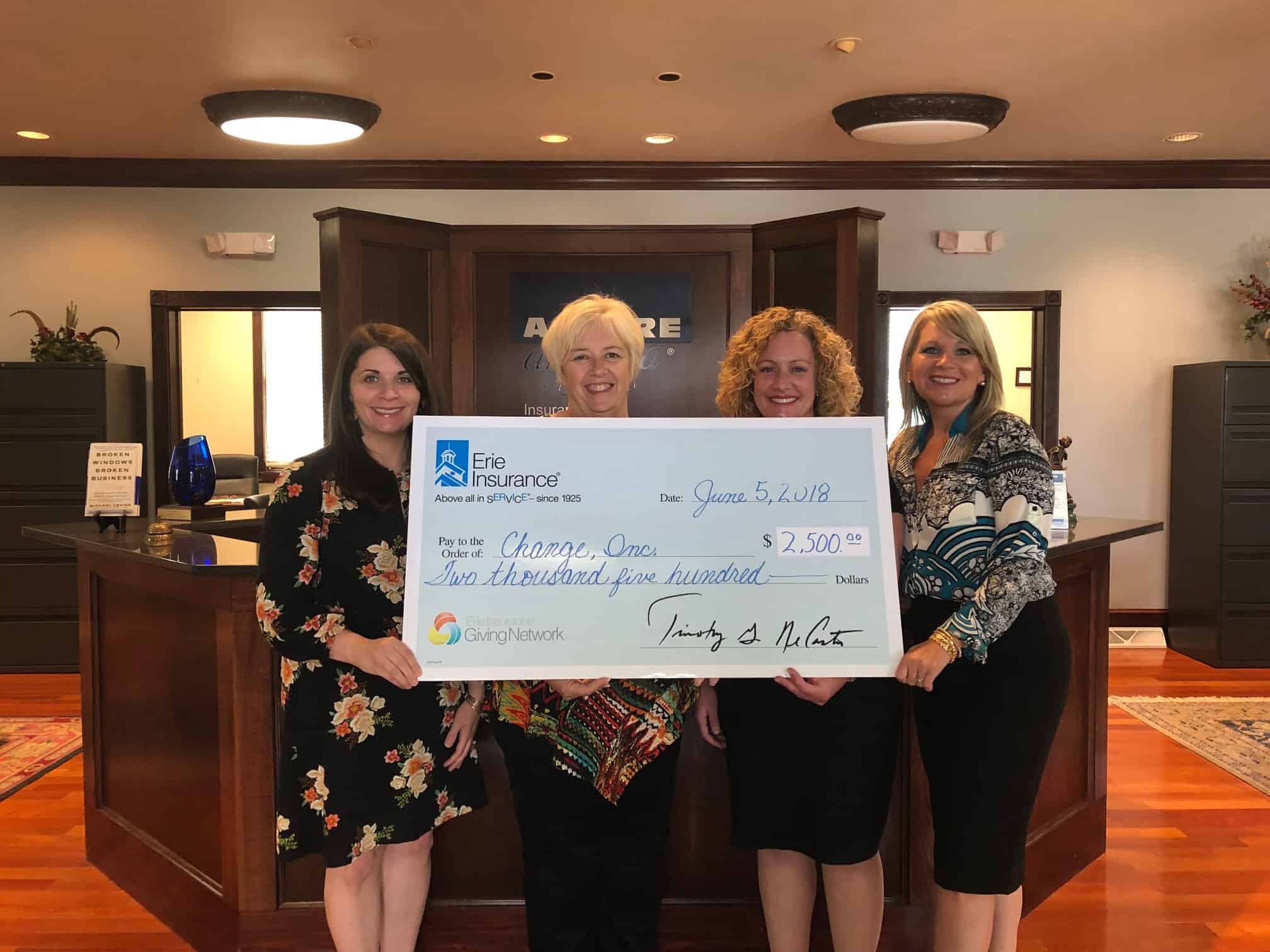 Assure America Named Erie Insurance ‘Giving Network Agency of the Year’