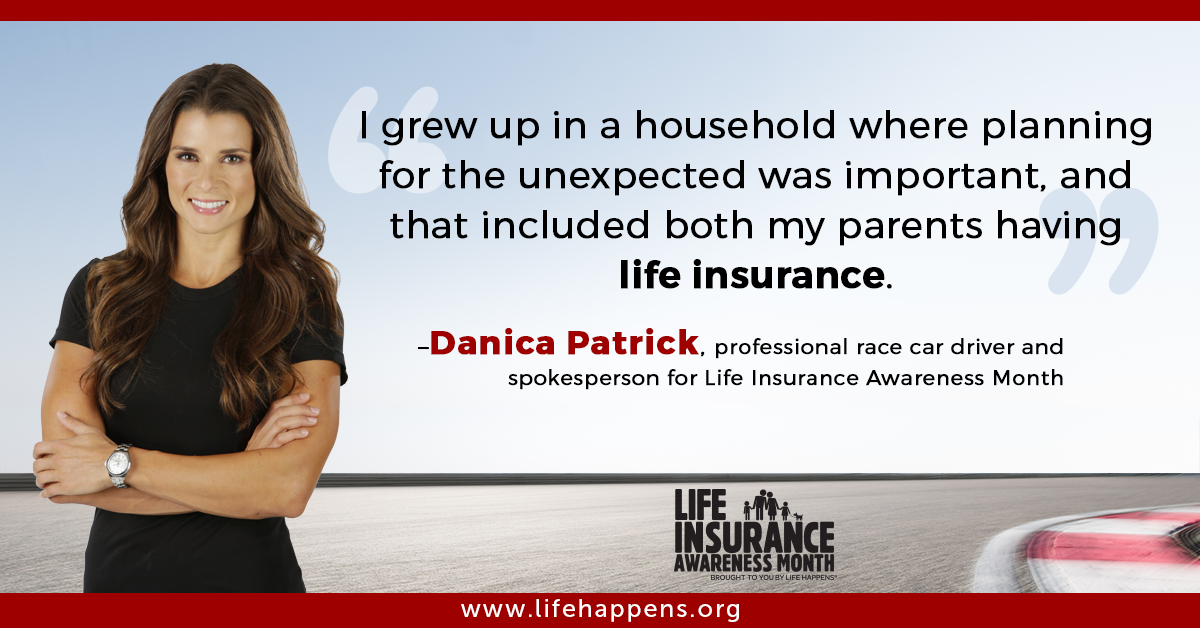 A Q&A with Life Insurance Awareness Month Spokesperson Danica Patrick